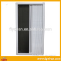 Pleated mesh folding mosquito fly screen door